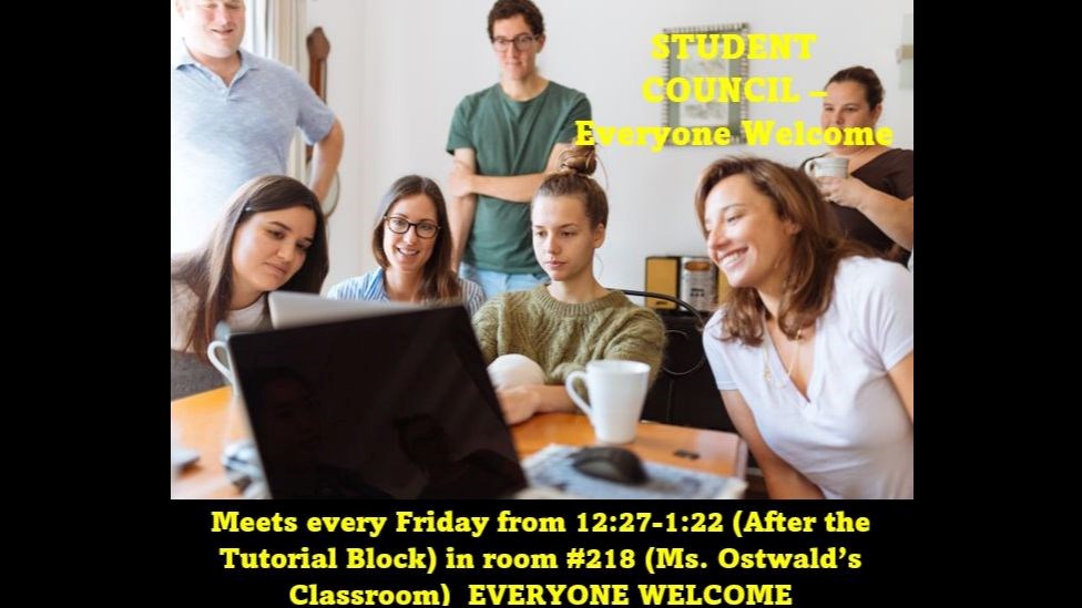 Student Council - Friday Meetings